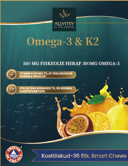 Allvitsy Omega-3 & Vitamin D3+K2 90mcg